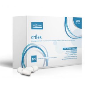 VALAVANI Crilex 120 kapsúl na oddialenie ejakulácie Varianta produktu: Akcia 2+1 ZDARMA (360 kapsúl)