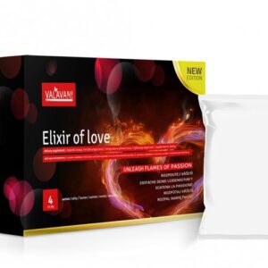 Afrodiziakum pre mužov aj ženy Valavani - Elixir of Love 1 balenie 100ml: akcia 2+1 ZDARMA 12 sáčkov (á5
