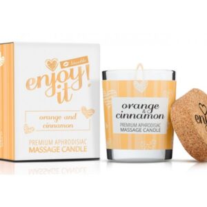 VALAVANI Masážna sviečka na telo Magnetifico - Enjoy it! - Orange and Cinnamon