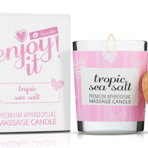 VALAVANI Masážna sviečka na telo Magnetifico - Enjoy it! - Tropical Sea Salt