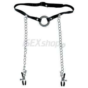 Bedroom Fantasies Nipple Clamps &amp;amp; O-Ring Gag