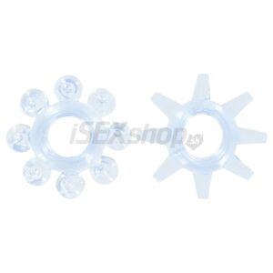 ToyJoy Power Stretchy Rings erekčné krúžky číre 2ks