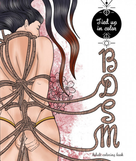 BDSM omaľovánky – Tied up in Colors