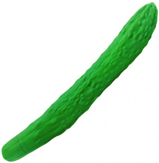 Silikonóvý vibrátor The Cucumber (25
