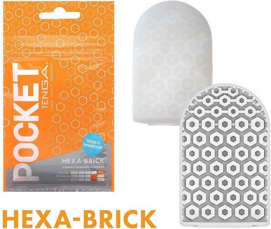 Tenga Pocket jednorazový masturbátor (7 cm)
