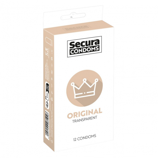 Secura Original - klasické kondómy (12 ks)
