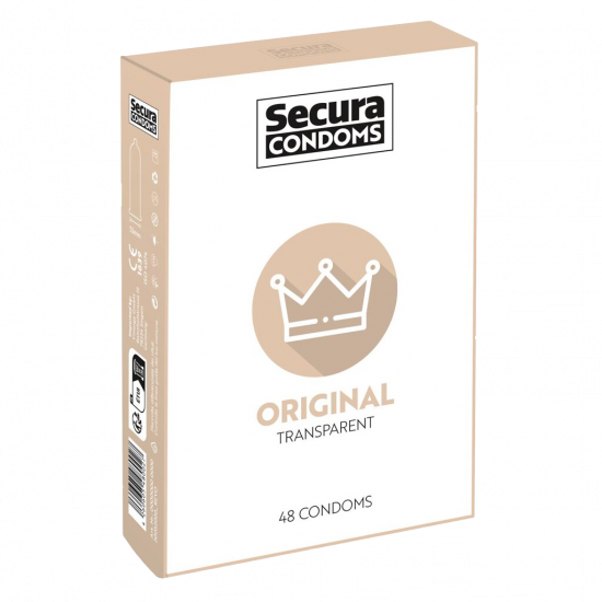 Secura Original - klasické kondómy (48 ks)