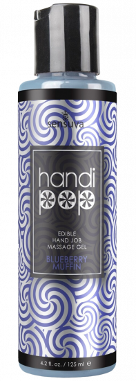 Masturbačný masážny gél HandiPop Blueberry Muffin (125 ml)
