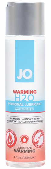 System JO Lubrikačný gél H2O Warming (120 ml)