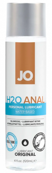 System JO Lubrikačný gél Anal H2O Original (120 ml)