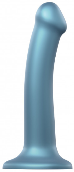 Strap-on-me dildo s prísavkou Metallic Shine M (18 cm)