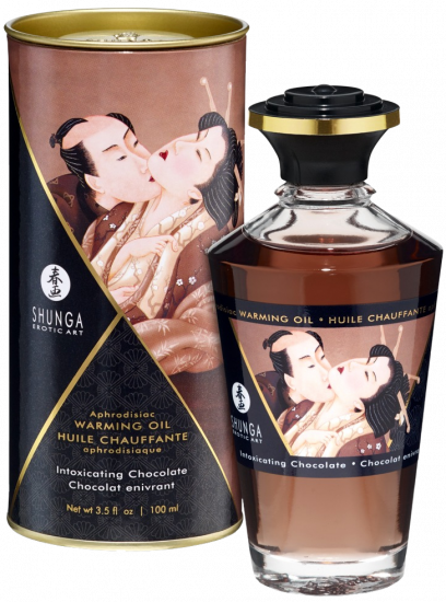 Aphrodisiac Warming Oil - Luxusný ohrievací masážny olej