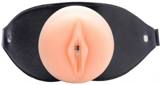 Náustok s umelou vagínou Pussy Face Oral Sex