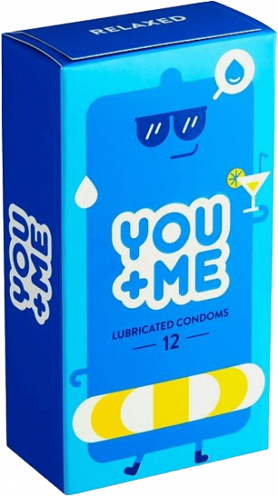 You Me ROMEO - extra lubrikované kondómy (12 ks)