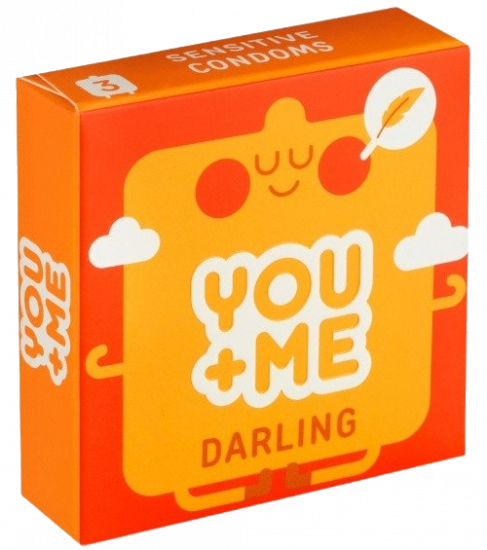 You Me DARLING - ultra tenké kondómy (3 ks)