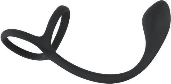 Análny kolík s erekčnými krúžkami Ball Ring & Plug (22