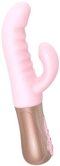 Silikónový pulzátor Sassy Bunny + darček Intim+ lubrikačný gél (15 ml)