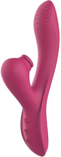 Vibrátor s výbežkom na klitoris Essentials Dual G-Spot Vibe (22