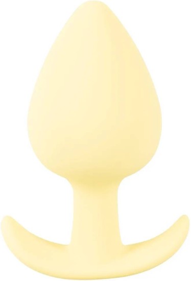 Silikónový análny kolík Cuties Yellow Pastel (8