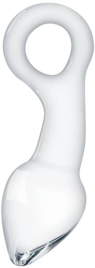 Sklenený análny kolík Glass Ring (14