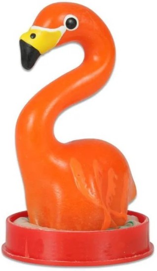 ERCO Flamingo žertovný kondom
