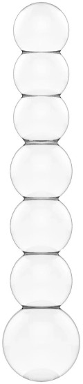 Sklenené dildo Icicles No. 3 (16 cm)