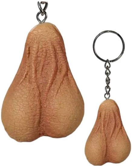Prívesok na kľúče Funny Testicle (6 cm)