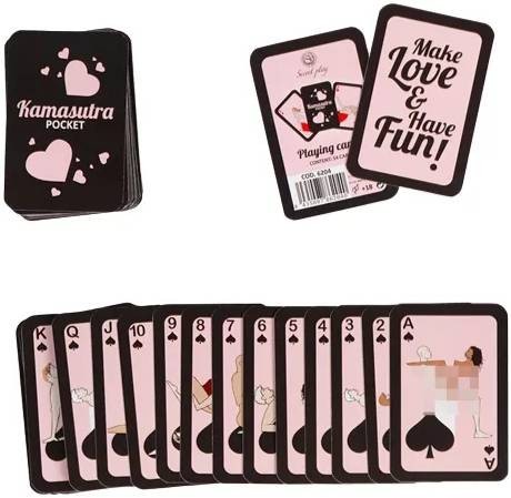 Vreckové hracie karty Kamasutra Pocket Cards