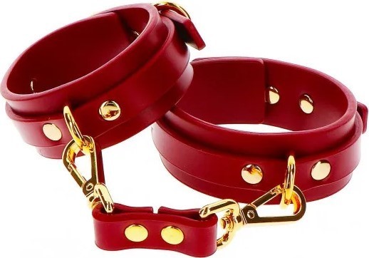 Koženkové putá na nohy Luxury Bondage