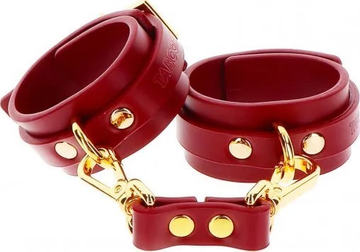 Koženkové putá na ruky Luxury Bondage