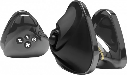 Minivibrátor na klitoris Black Rose (7 cm)