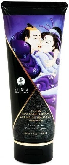 Shunga Masážny krém Exotic Fruits (200 ml)