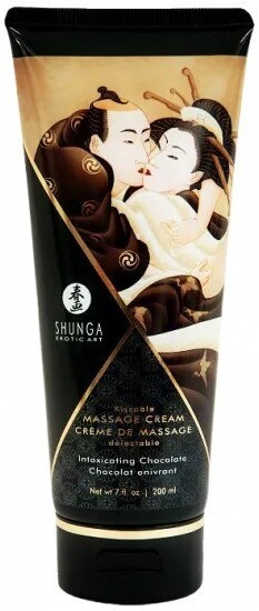 Shunga Masážny krém Intoxicating Chocolate (200 ml)