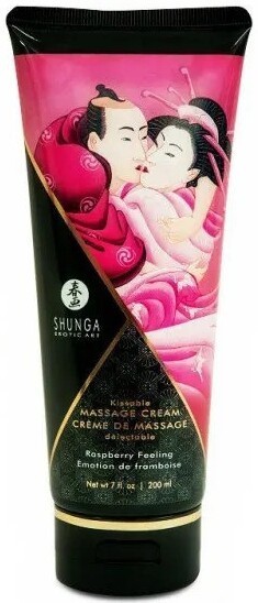 Shunga Masážny krém Raspberry Feeling (200 ml)