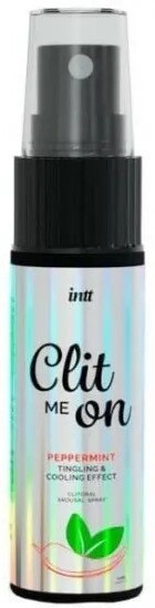 Stimulačný sprej Clit me on Peppermint (12 ml)