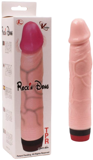 Rockin Dong Vibrator Flesh 1