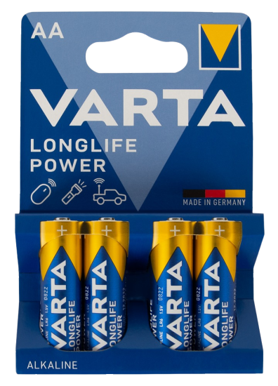 4 Varta AA Batteries