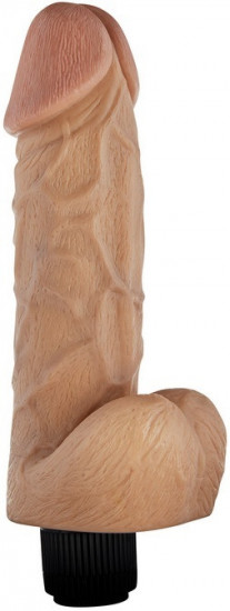 Vibrátor so semenníkmi Big Boy (23 cm)