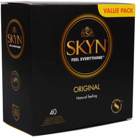 SKYN Original – bezlatexové kondómy (40 ks)