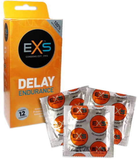 EXS Delay – tlmivé kondómy (12 ks)
