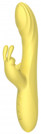 Vibrátor s výbežkom na klitoris Bee (21 cm)