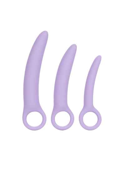 CalExotics Dr. Laura Berman Alena Set of 3 Silicone Dilators