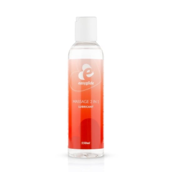 EASYGLIDE - 2 v 1 Masážny gél a lubrikant na vodnej báze - 150 ml