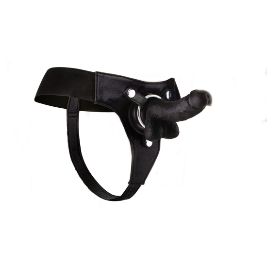 Realistické dildo na pripnutie - 18 cm