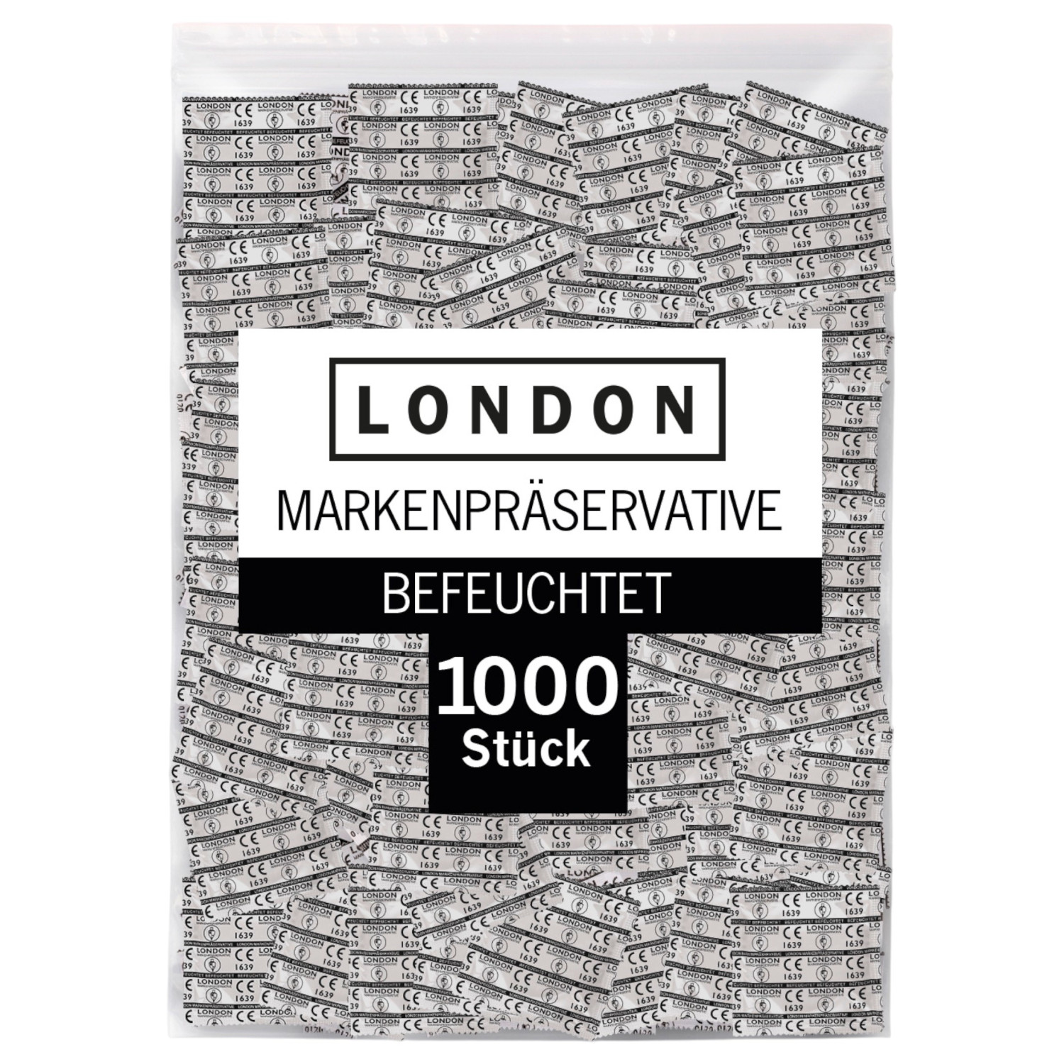 London - tenké kondómy - 1000 kusov