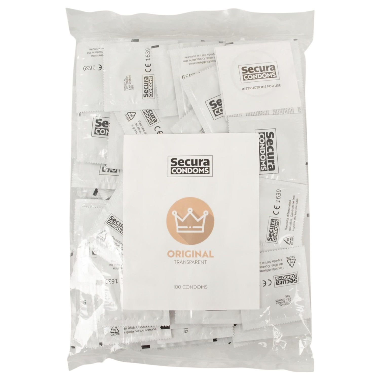 Secura Original - kondómy - originál - 100 ks