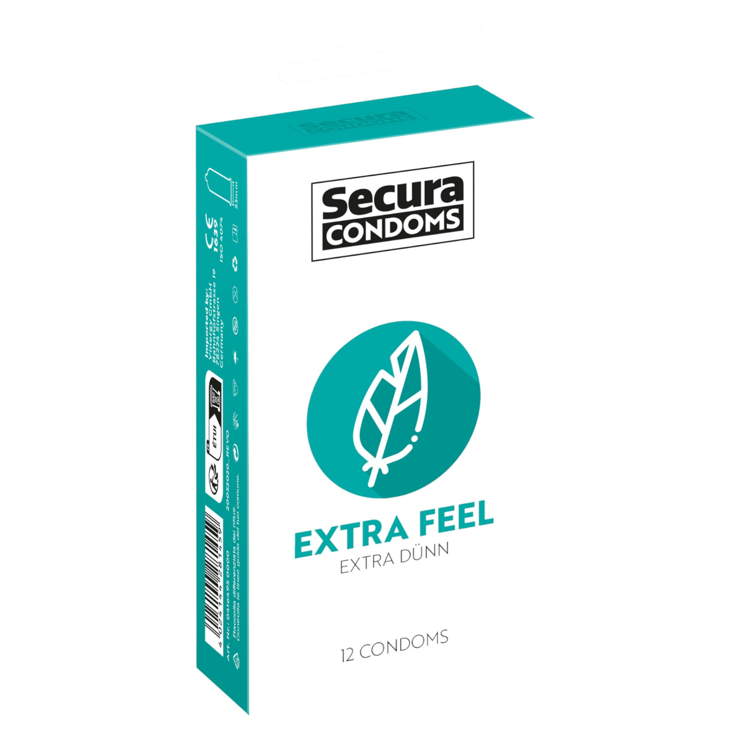 Secura - extra tenké kondómy - 12 ks