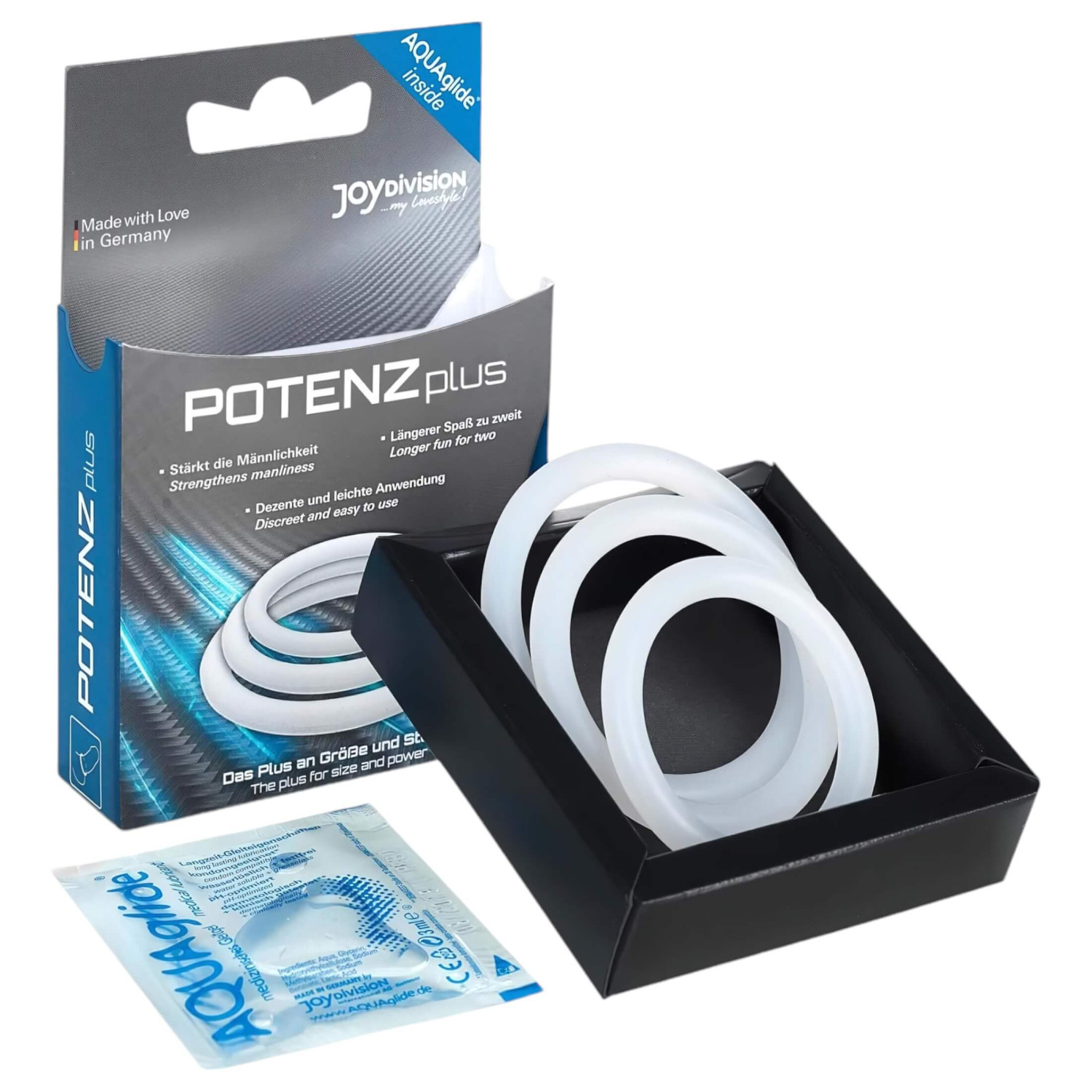 POTENZplus krúžok na penis - set (3ks)