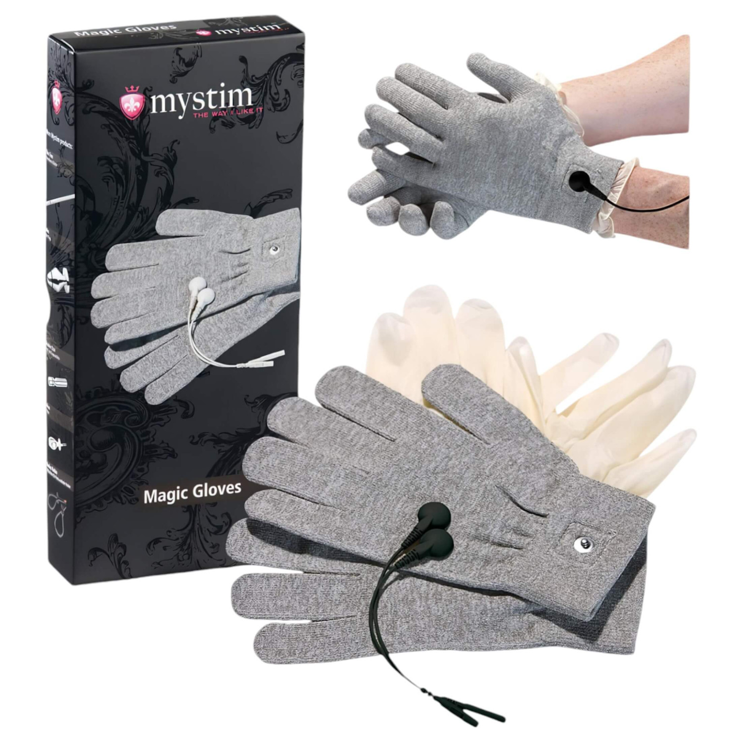 mystim Magic Gloves - elektro rukavice (2 kusy)