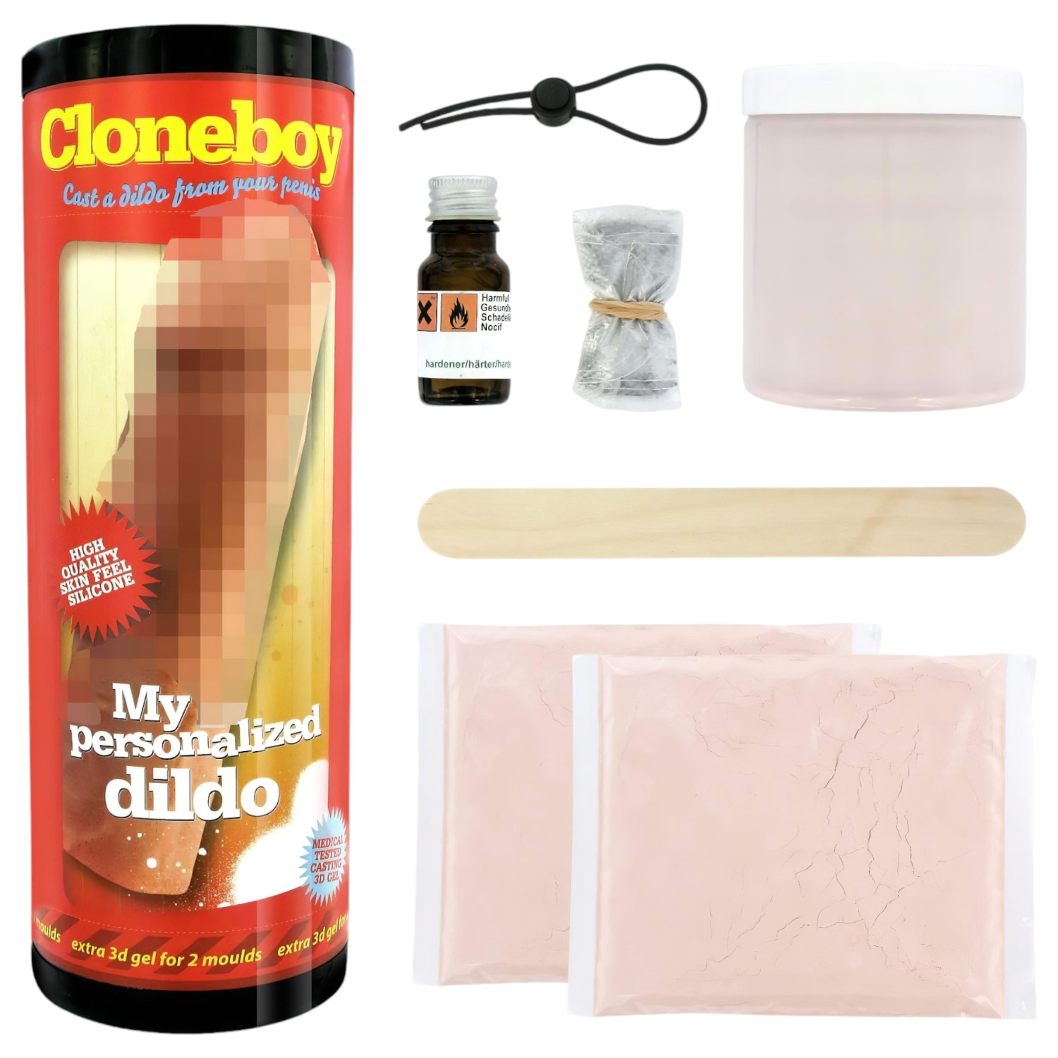 Cloneboy - dildo na odliatok penisu - prispôsobiteľné